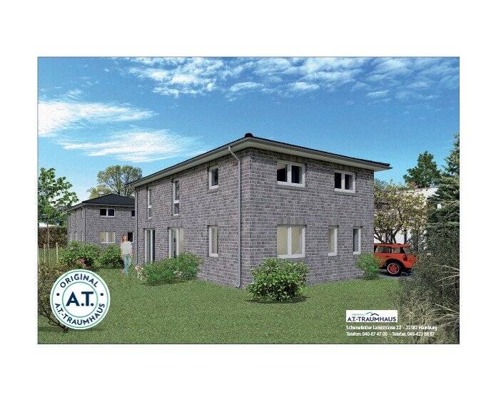 Neubau – zwei real geteilte Einfamilienhäuser, 22589 Hamburg (Altona Blankenese Iserbrook Osdorf Sülldorf)