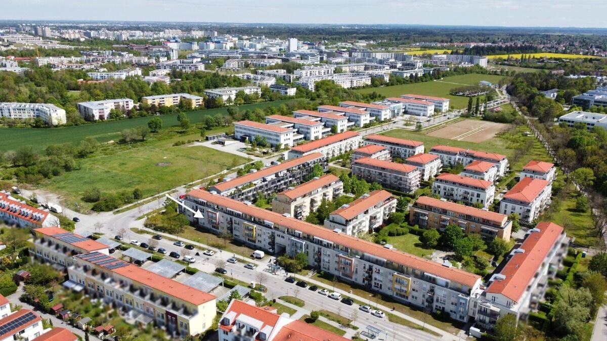 Ruhig wohnen vor den Toren Münchens – moderne 3-Zimmer-Wohnung mit Balkon und TG, 85579 Neubiberg
