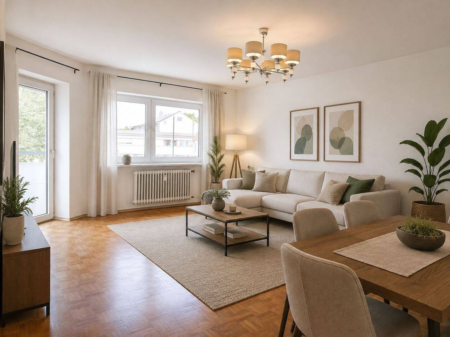 Bezugsfreie 3-Zimmer-Wohnung mit Balkon, Garage & idealem Grundriss in Günzburg, 89312 Günzburg