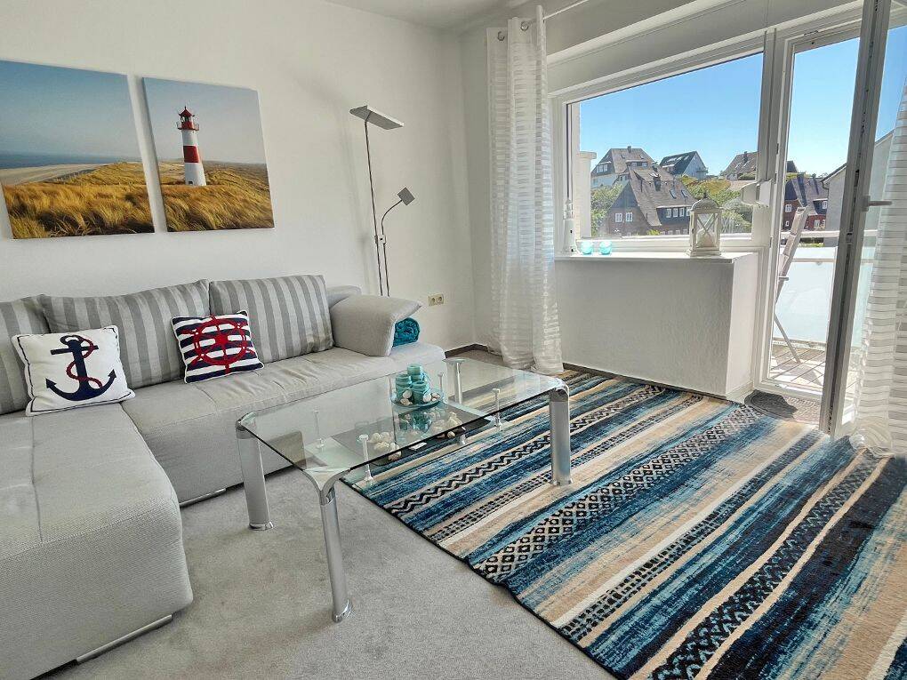 Zwei-Zimmer-Wohnung mit Balkon im Süden der Insel, 25997 Hörnum (Sylt)