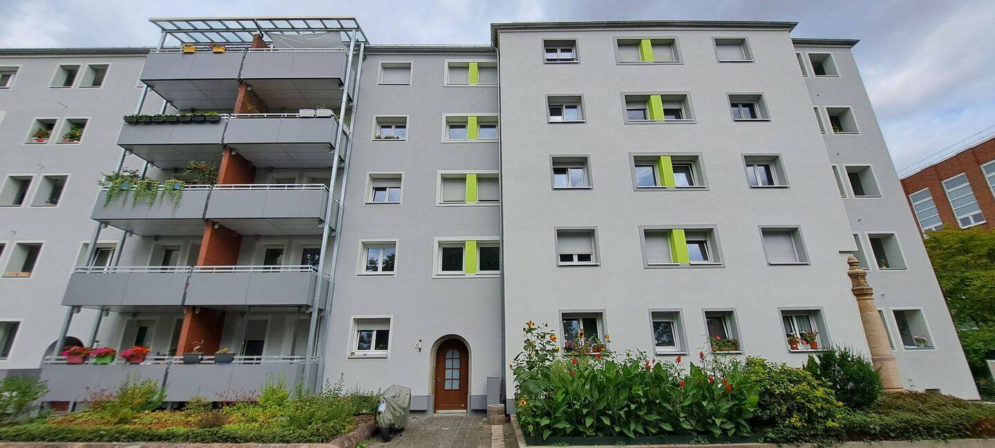 Renovierte 1-Zimmer-Wohnung im 3. OG in 90443 Nürnberg, 90443 Nürnberg