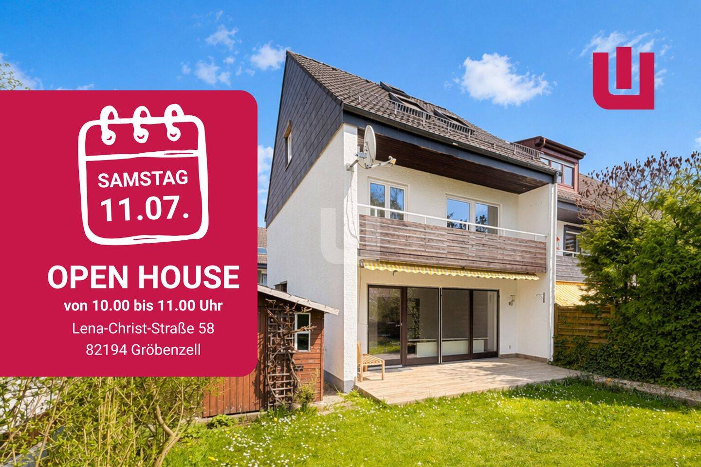 WINDISCH – Gepflegtes REH mit Einliegerwhg. in familienfreundlicher Lage von Gröbenzell – bezugsfrei, 82194 Gröbenzell