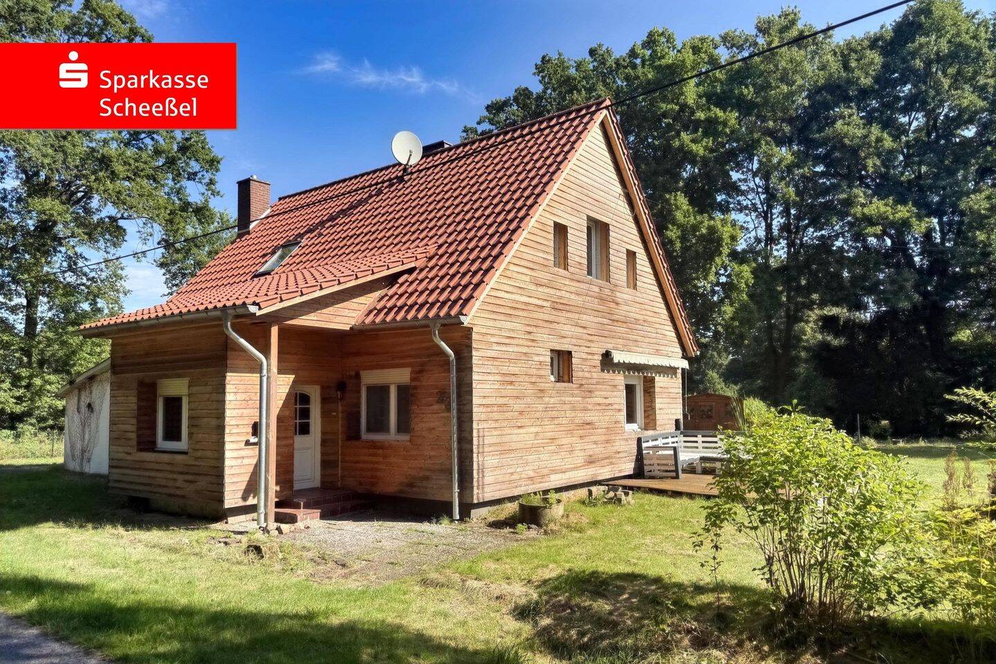 Einfamilienhaus in naturnaher Alleinlage mit großem Grundstück und Potenzial, 27389 Fintel