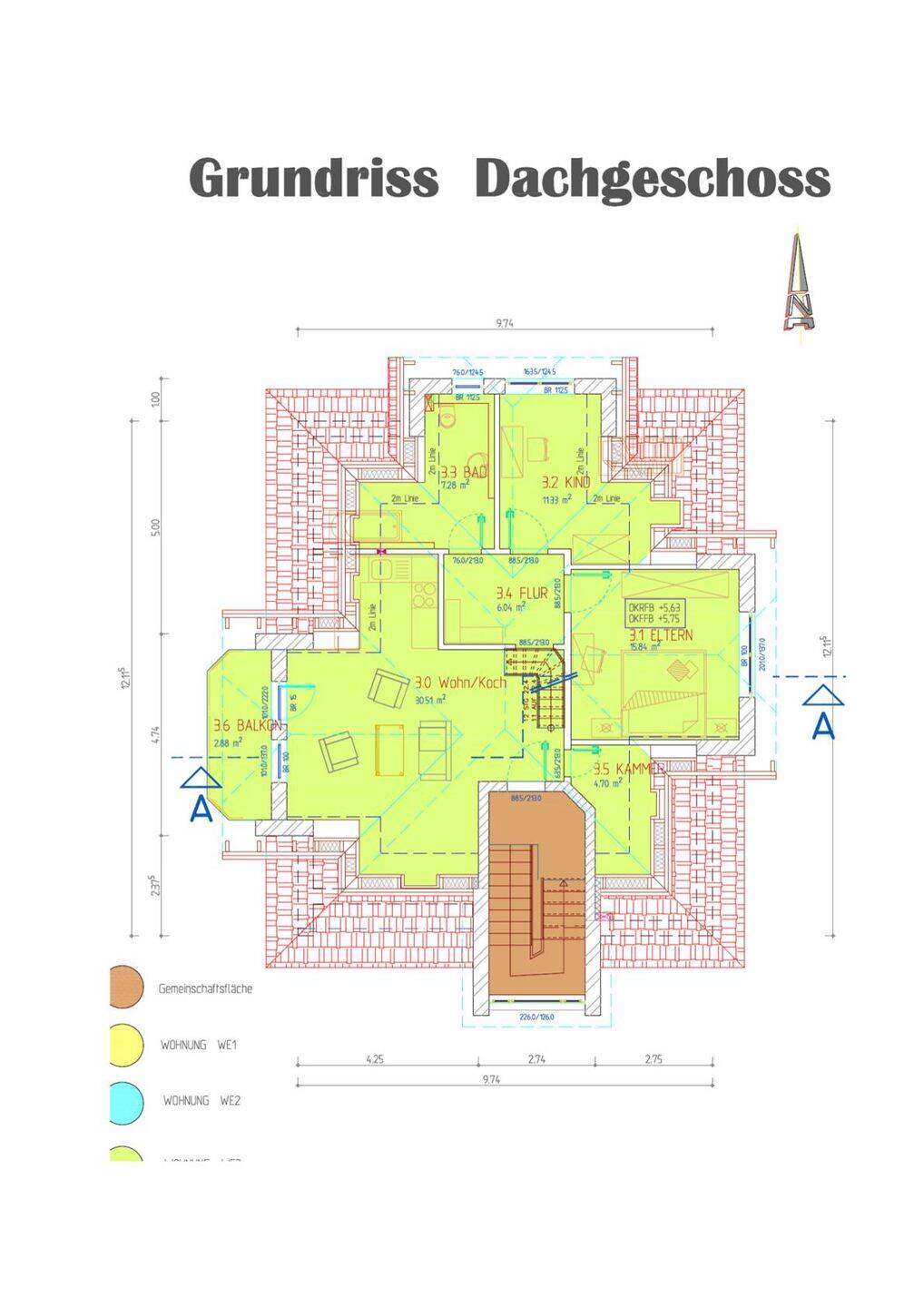 Schöne 80 qm Wohnung in Bernau, 16321 Bernau bei Berlin