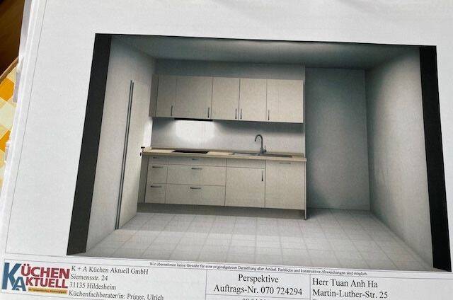 Helle 4-Zi. Wohnung in Hildesheim mit hochwertiger Küche & Möbel zu vergeben, 31137 Hildesheim