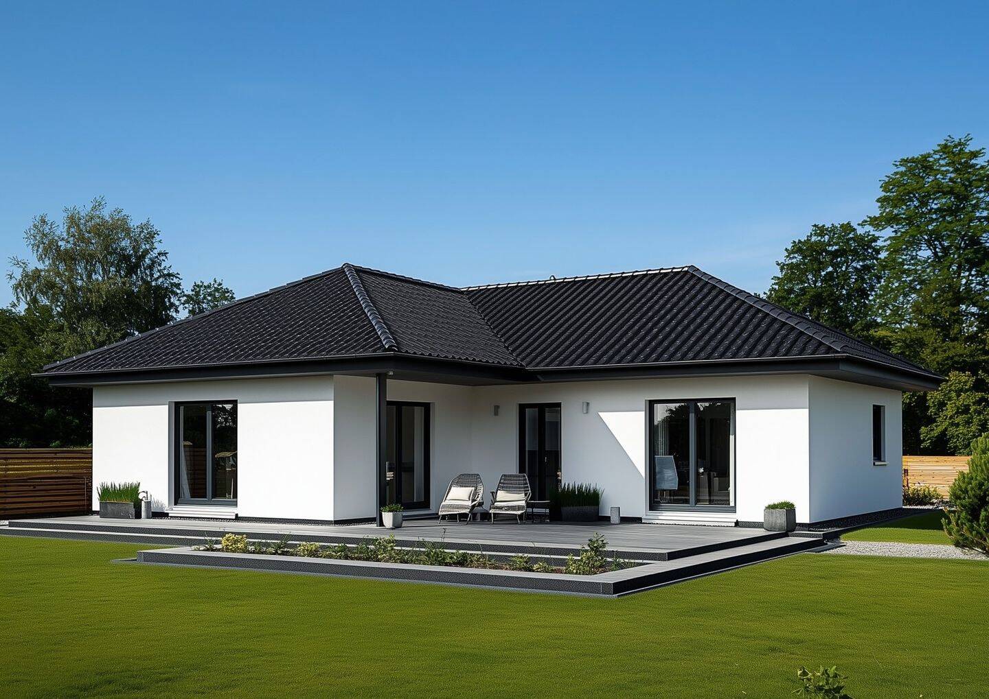 NEUBAU Winkelbungalow in Demen für die ganze Familie, 19089 Tramm