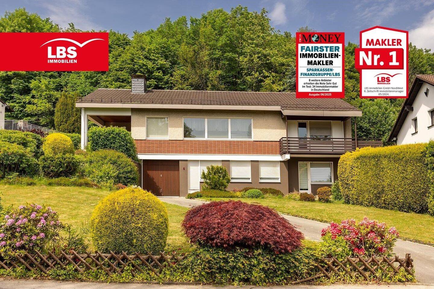 1-/2-Familienhaus auf traumhaftem Grundstück mit Garage, Loggia, Terrasse, 58515 Lüdenscheid