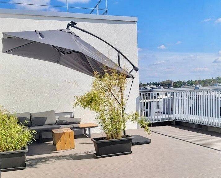 Neubau – 3 Zimmerwohnung mit Einbauküche und Dachterrasse, 61118 Bad Vilbel