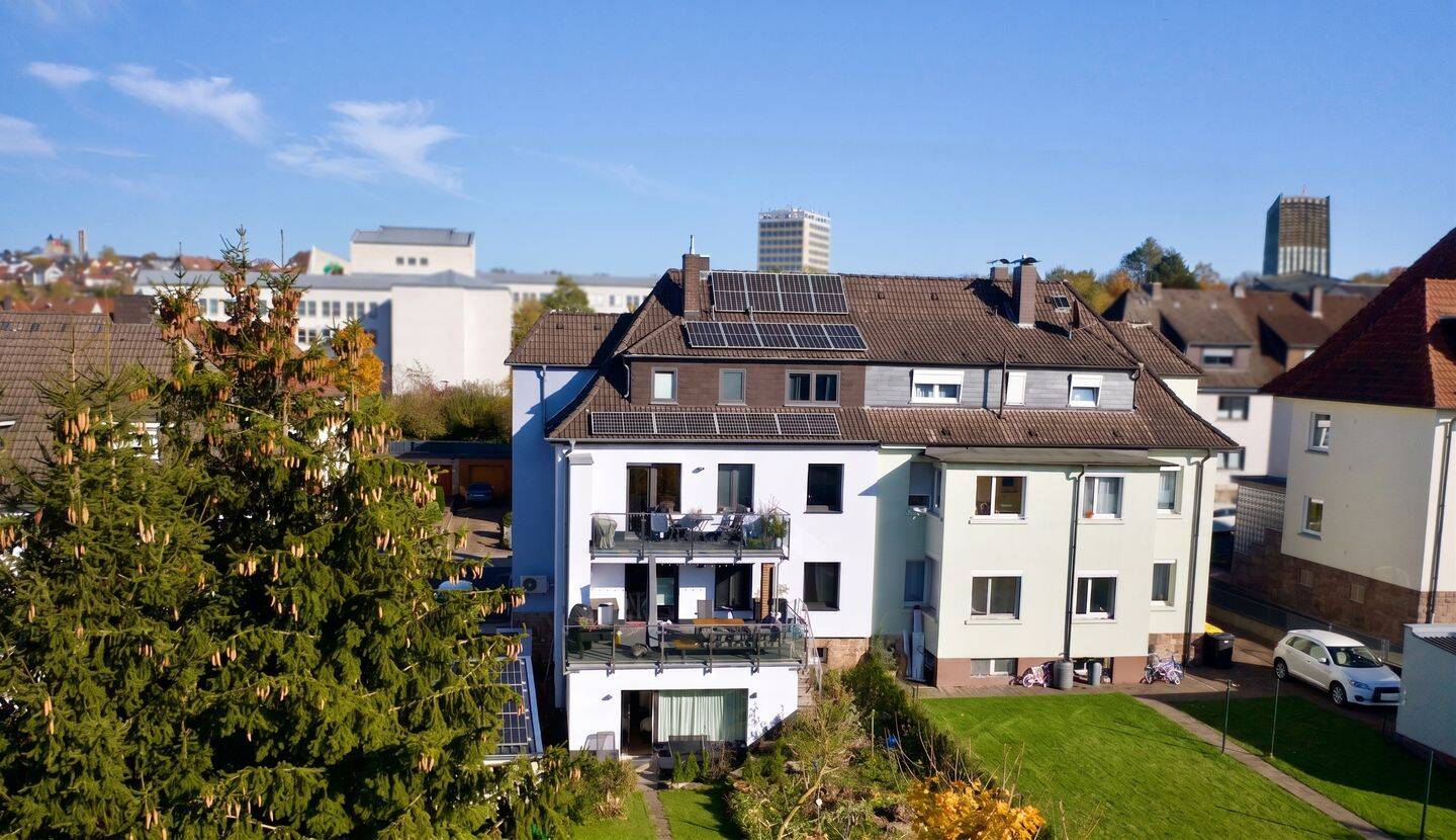 Modern wohnen in Fulda: 3 Zimmer, große Terrasse, Garten, Wärmepumpe und Photovoltaik, 36043 Fulda