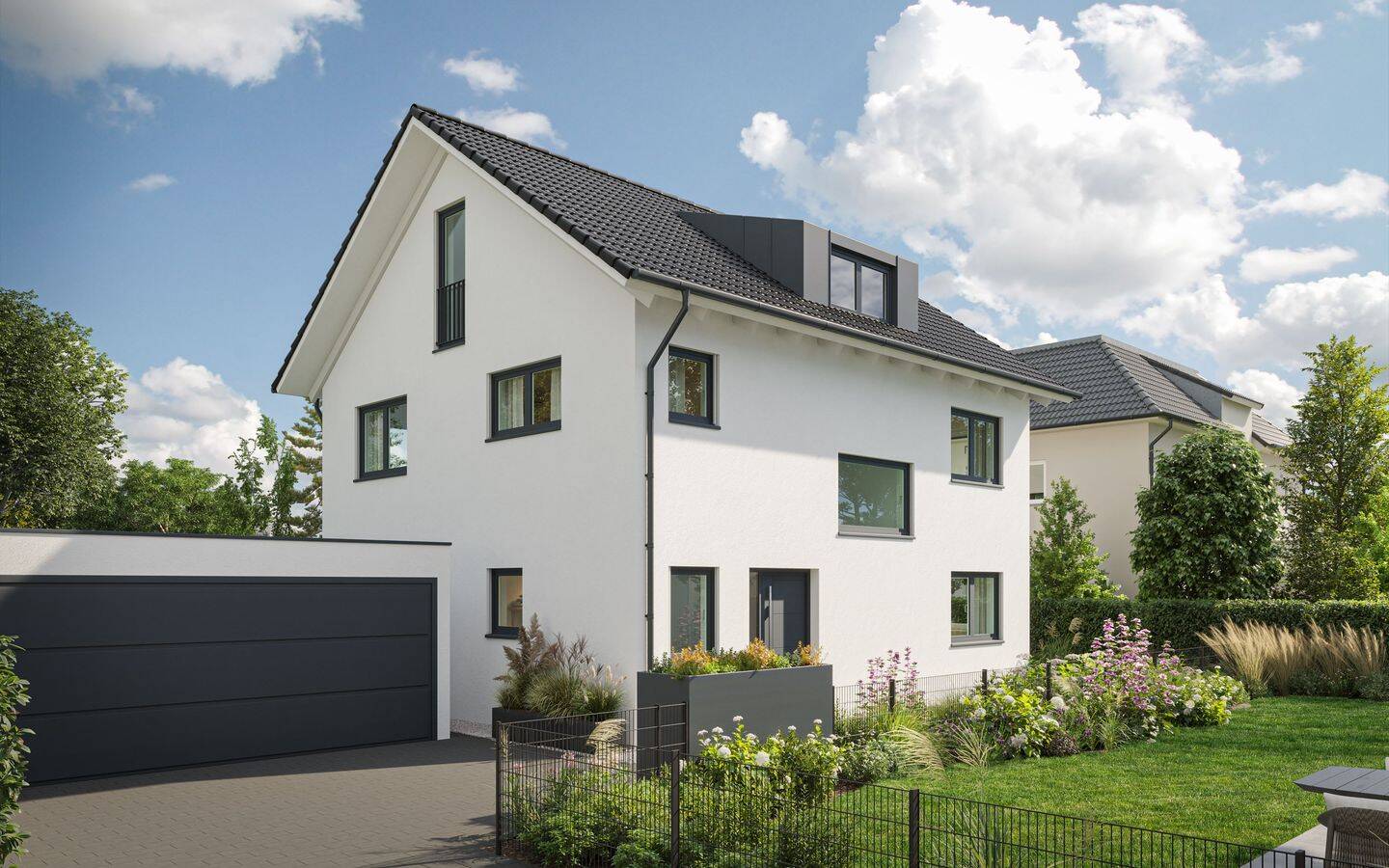 Trudering: Neubauprojekt Einfamilienhaus 2 – modern und energieeffizient (A+), 81825 München (Berg am Laim Trudering-Riem)