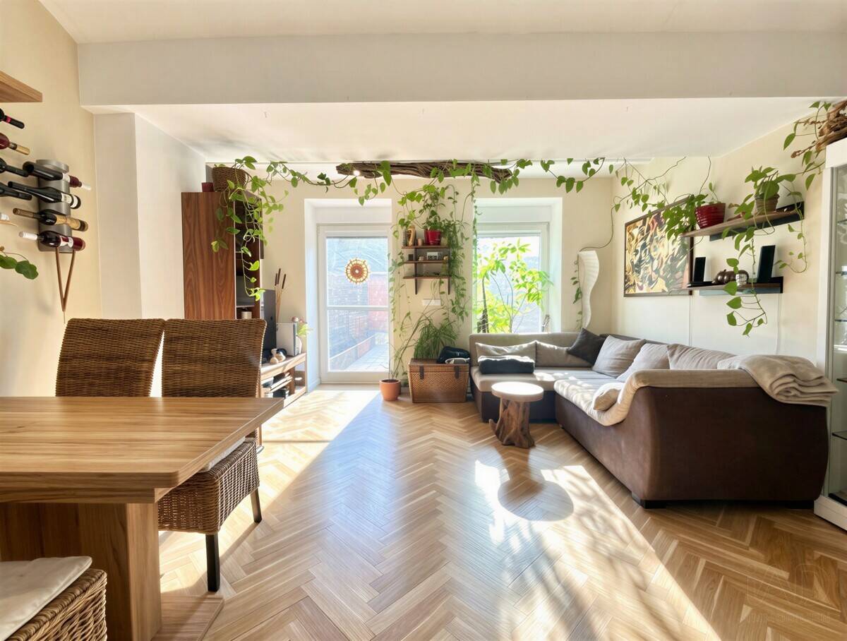Ihr privates Refugium in der Leipziger Südvorstadt: mit XXL-Terrasse & Parkplatz. PROVISIONSFREI!, 4275 Leipzig (Marienbrunn Südvorstadt)