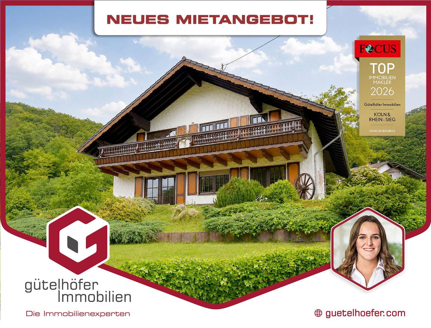 Naturnah wohnen: Großzügige Dachgeschosswohnung mit Kaminofen, Einbauküche und großzügigem Balkon, 53505 Kirchsahr