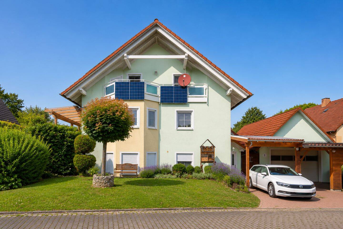 Ruhig gelegenes Einfamilienhaus mit idyllischer Terrasse und Garten in Trosdorf, 96120 Bischberg
