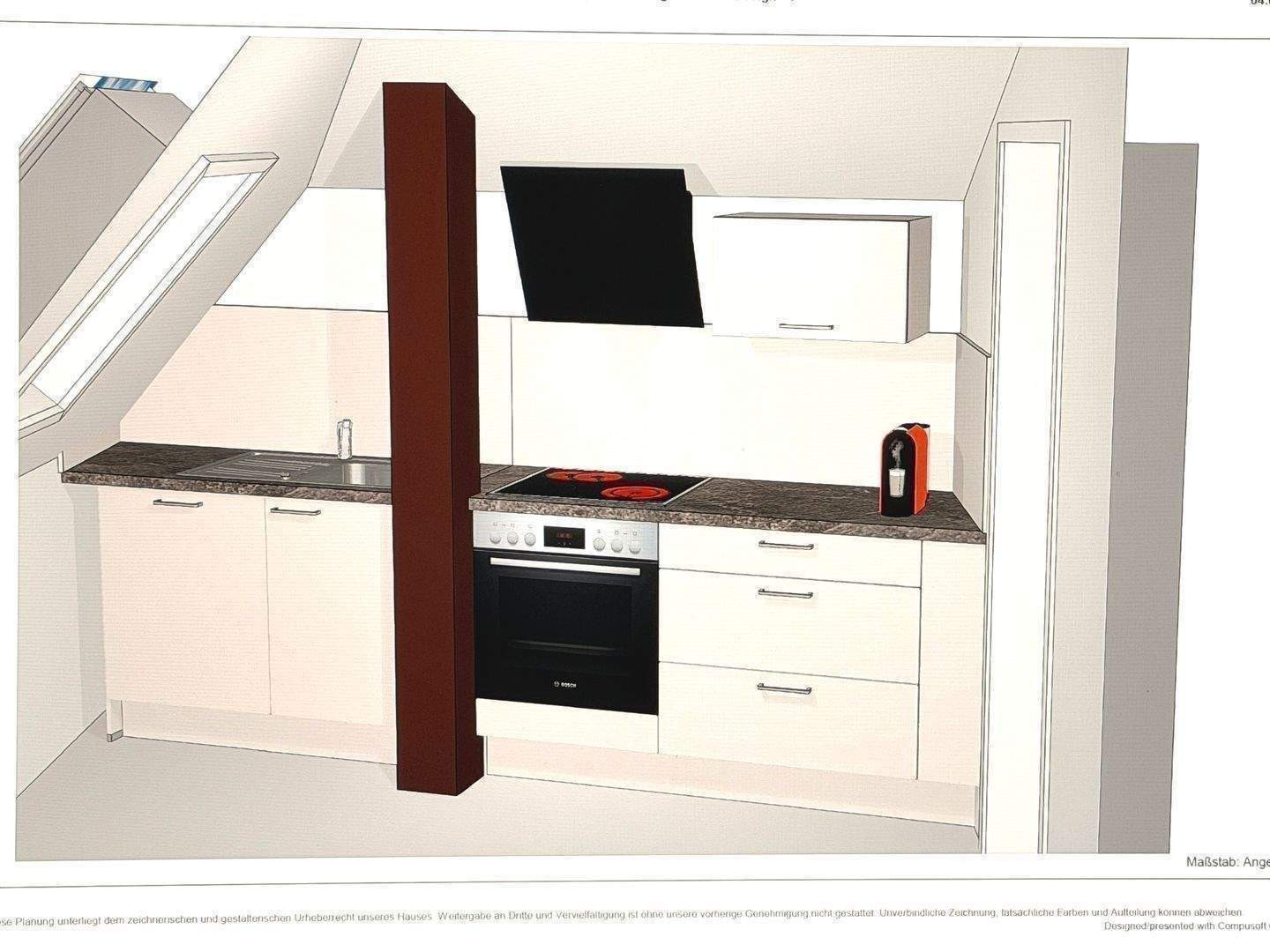 Frei ab sofort / 3-Zimmer-Dachgeschosswohnung im 3. Obergeschoss (ohne Aufzug) / neue Einbauküche, 56841 Traben-Trarbach