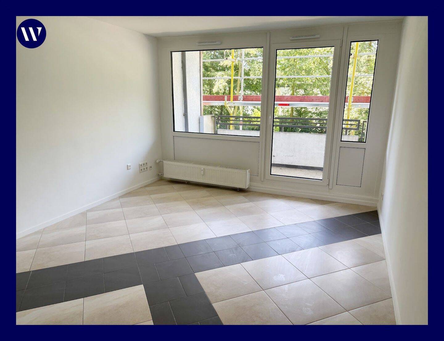 Ihr neues Zuhause! Renoviertes 1-Zimmer-Apartment mit Balkon, Bad mit Wanne, guter Schnitt, 45966 Gladbeck