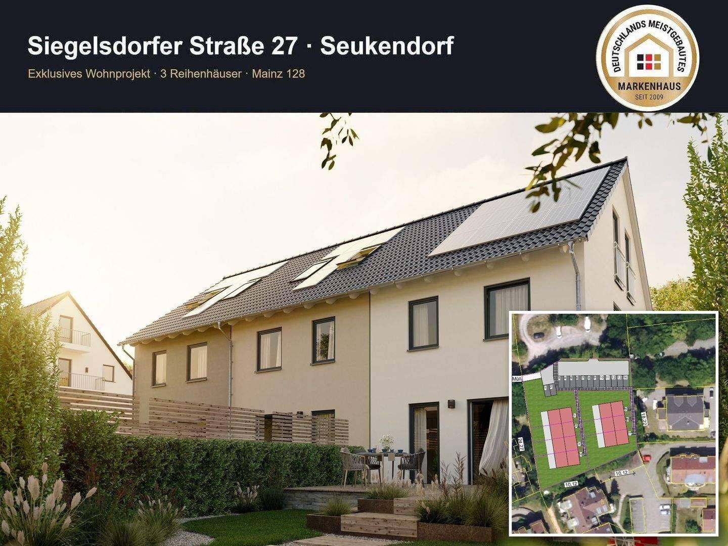 Seukendorf: Neubau REH| A+ (Wärmepumpe) | Komplettpreis inkl. Grundstück & Baunebenkosten, 90556 Seukendorf