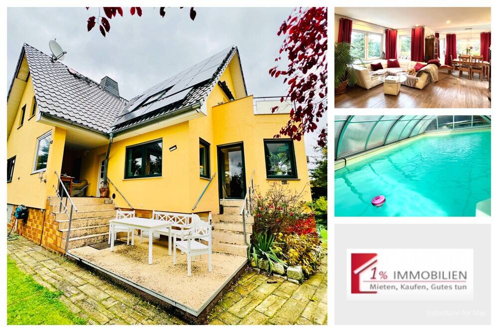 Haus mit 2 Wohneinheiten und vielen Möglichkeiten – Pool, Sauna, Kino, voll unterkellert!, 16259 Bad Freienwalde (Oder)