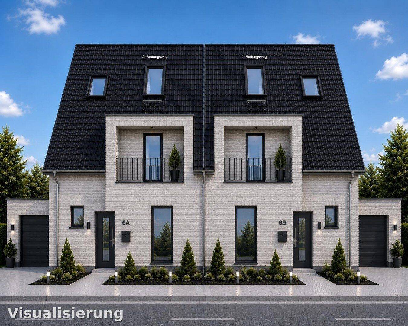 Neubau-Doppelhaushälfte | 155 m² Wohnfläche | 5 Zimmer | Garage | Provisionsfrei, 50169 Kerpen