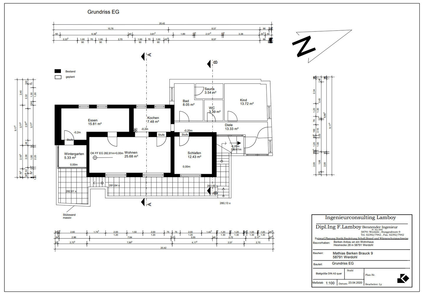 Einfamilienhaus in ruhiger grüner Lage in Werdohl-Kleinhammer, 58791 Werdohl