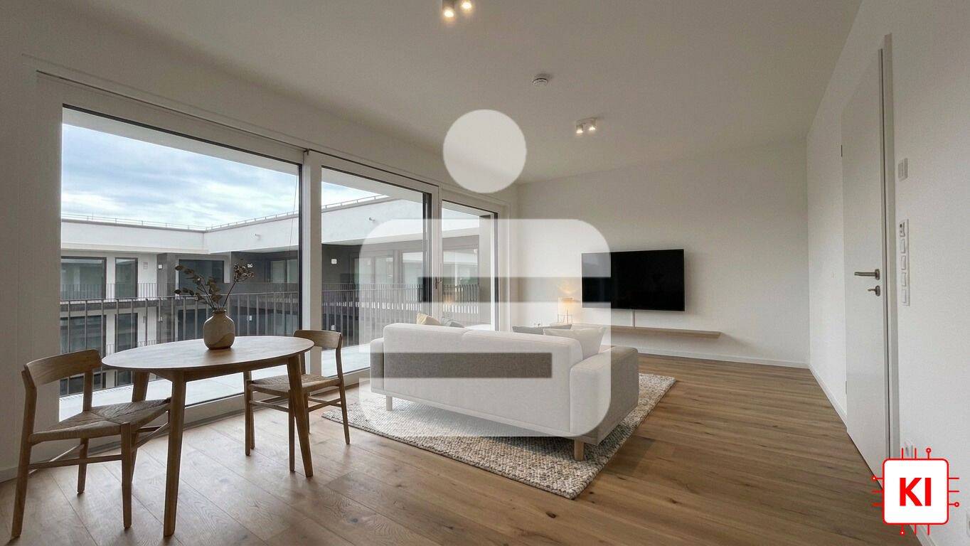 Zentral, idyllisch, top modern – 1-Zimmer-Wohnung zentrumsnah, 94032 Passau (Altstadt Haidenhof-Nord Haidenhof-Süd Innstadt)
