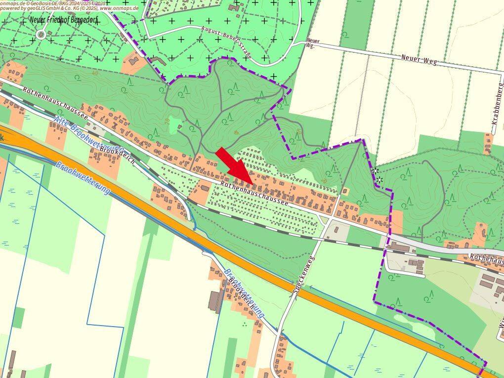 Seltene Gelegenheit: Attraktives Baugrundstück mit zusätzlicher Doppelhaushälfte, 21029 Hamburg (Bergedorf Altengamme Curslack)