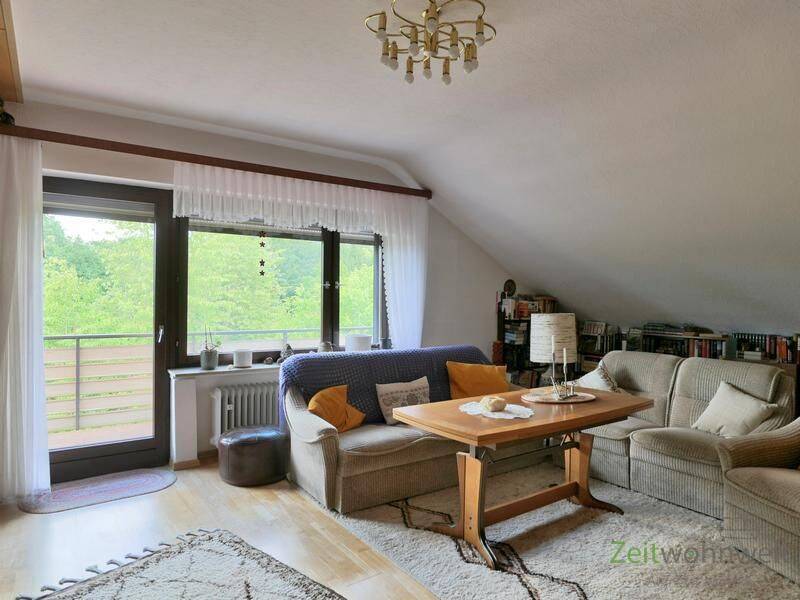 (EF1298_M) Kassel-Landkreis: Kaufungen, ruhige möblierte Wohnung mit Balkon am Ortsrand von Oberkaufungen, 34260 Kaufungen