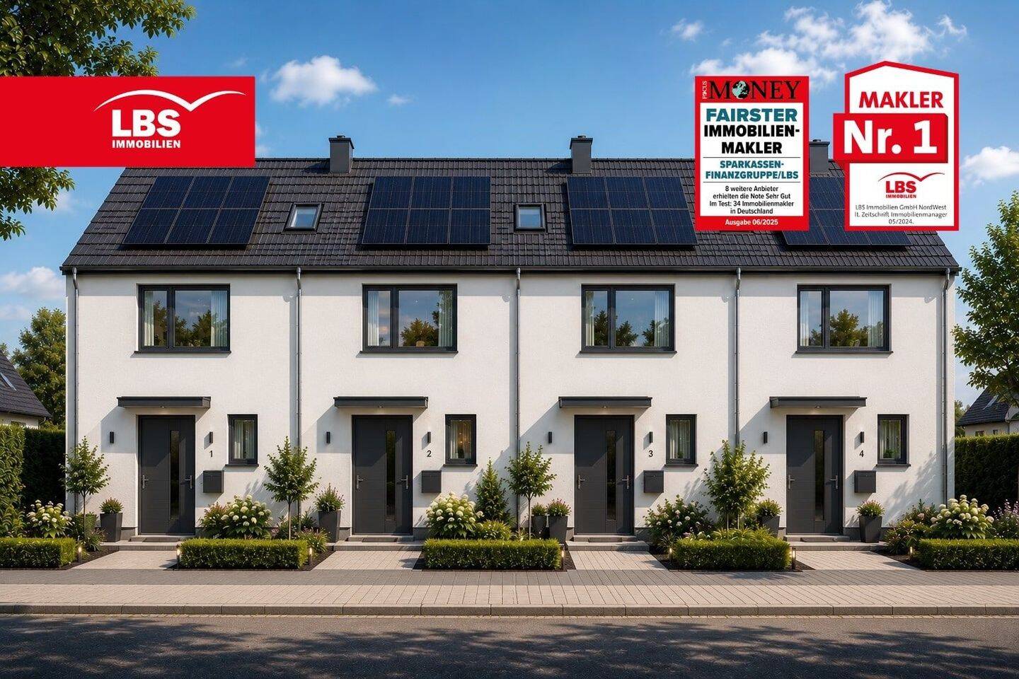 Neubau – Exklusives Reihenendhaus im „Wohnpark Blankenstein“, 45527 Hattingen