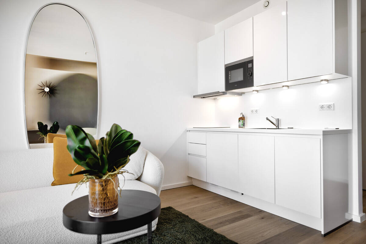 Helle 2-Zimmer-Wohnung im exklusiven EDEN TOWER in Frankfurt, 60327 Frankfurt am Main (Gallus Gutleutviertel Westend-Süd)