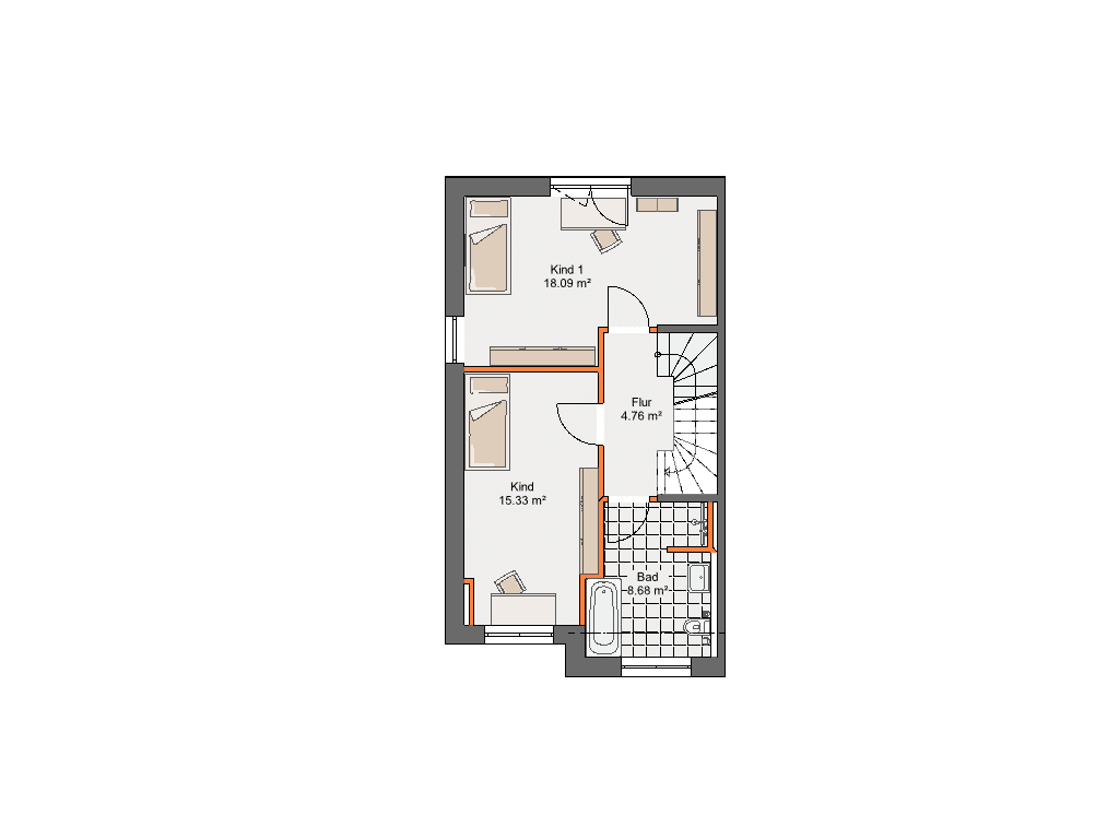 Neubau-Reihenhaus mit Terrasse, PV und Wärmepumpe in Fuldatal, 34233 Fuldatal (Wolfsanger/Hasenhecke)