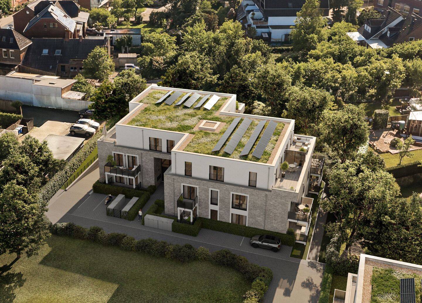 Modernes Apartment mit Balkon und Erweiterungsoption, 41352 Korschenbroich