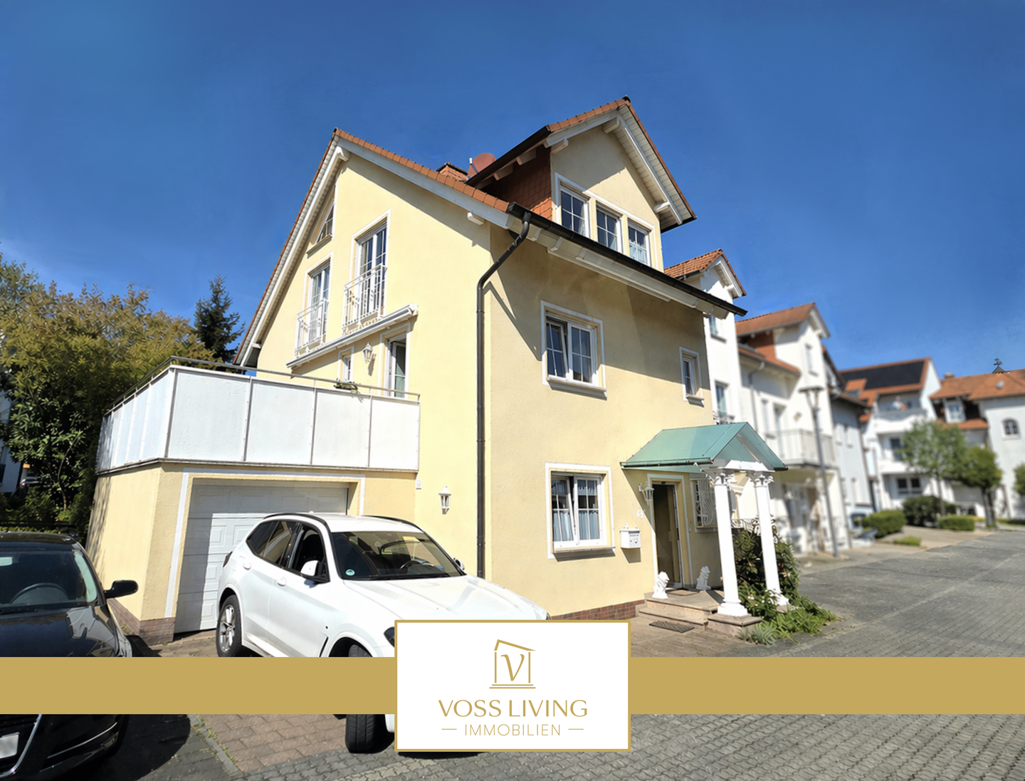 Traumhaftes Einfamilienhaus in Bestlage von Bad Vilbel mit 2 Sonnenterrassen, Garten, Garage+Keller, 61118 Bad Vilbel