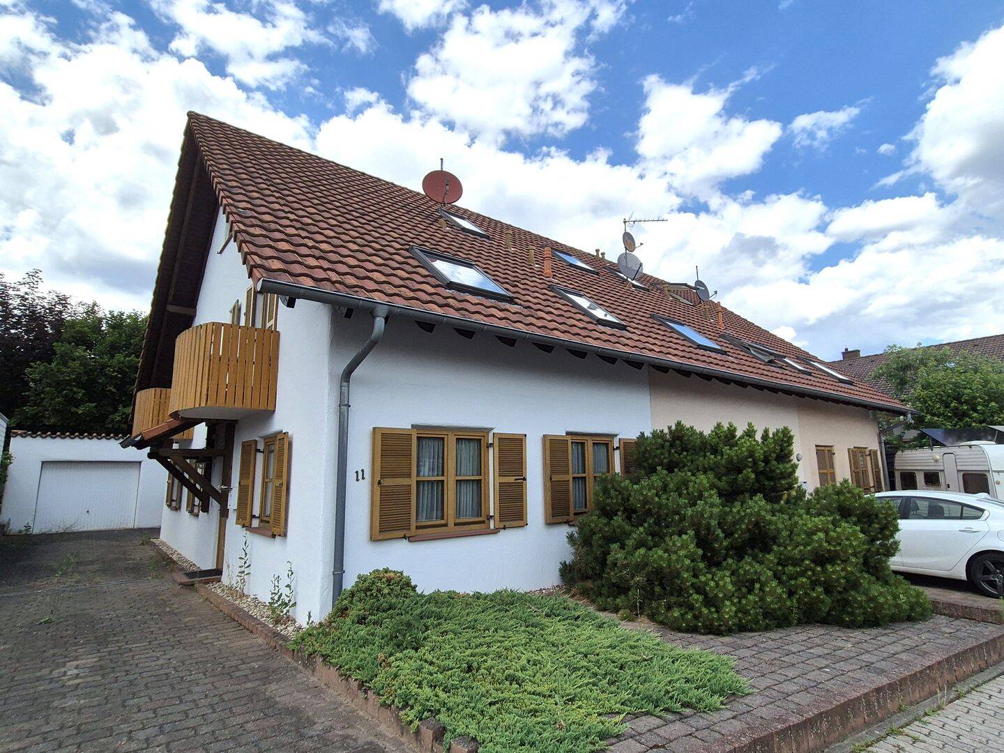 Sofort beziehbares Reihenendhaus mit Garage und kleinem Garten, 66877 Ramstein-Miesenbach