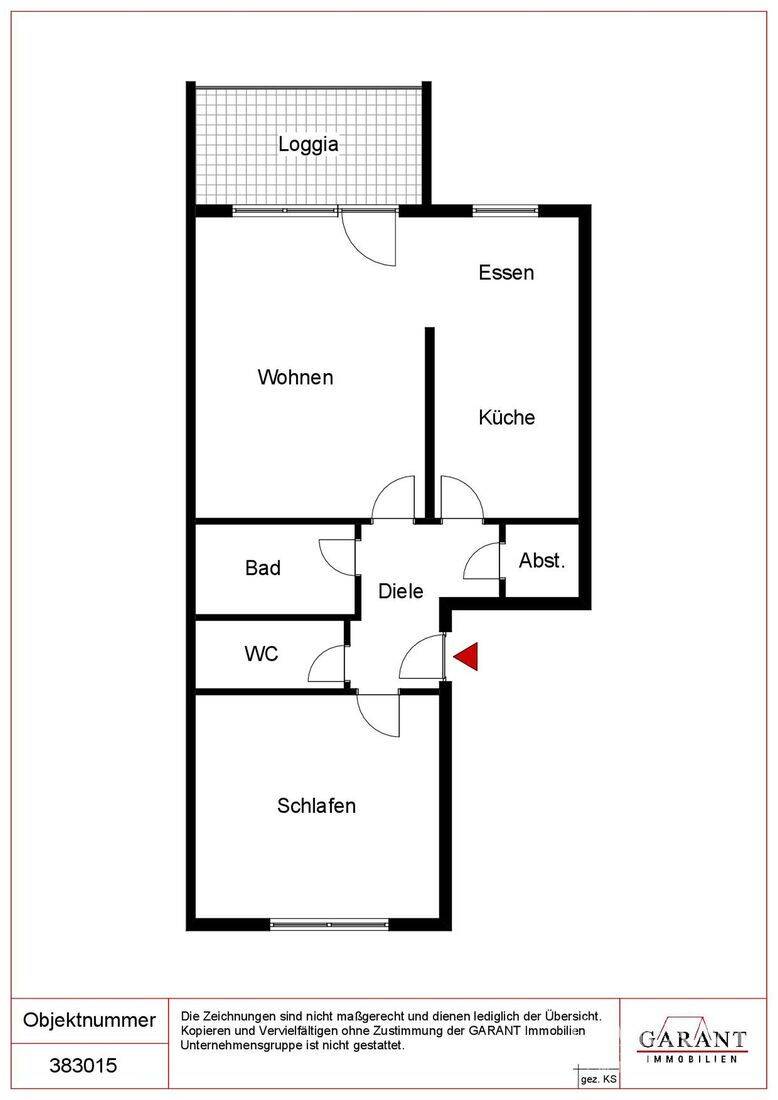 Gepflegte 2 1/2 Zimmer-Wohnung mit Balkon und PKW-Stellplatz!, 71732 Tamm