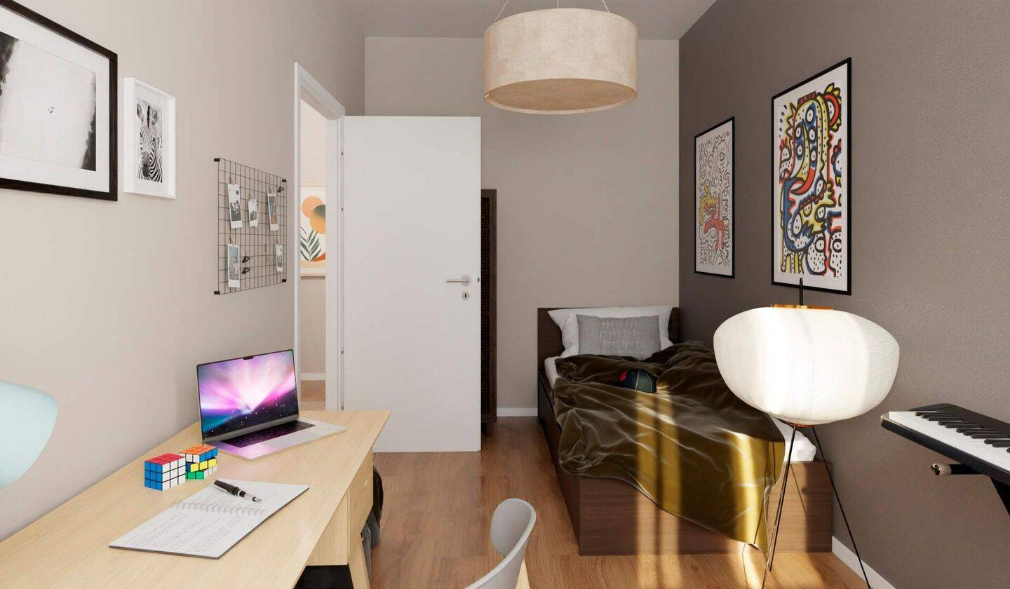 Reihenhaus mit Studio, Außenstellpatz und eigenem Garten, 52353 Düren