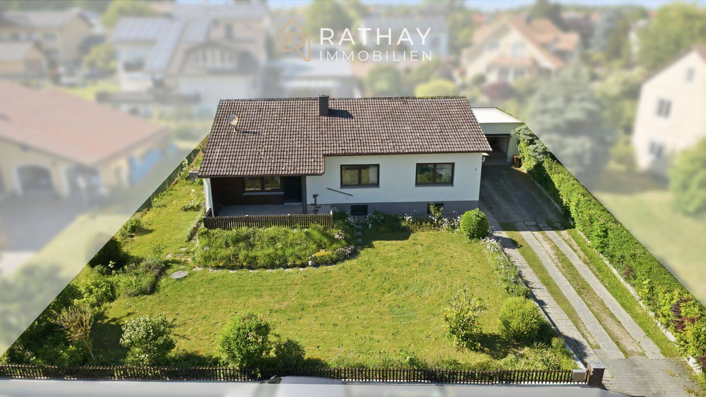 Charmanter Bungalow auf tollem Grundstück in Langquaid – viel Potenzial für Ihre Wohnideen, 84085 Langquaid