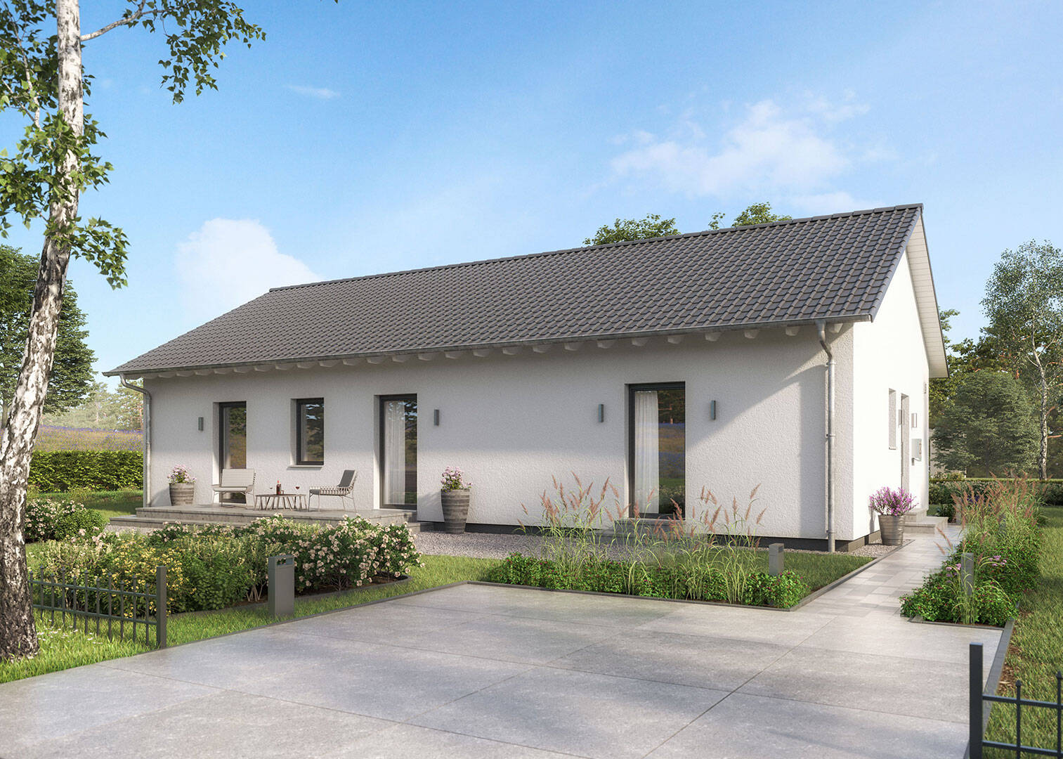 Alles auf einer Ebene: Bungalow mit 119 m² in Borg, 29699 Walsrode (Bomlitz)