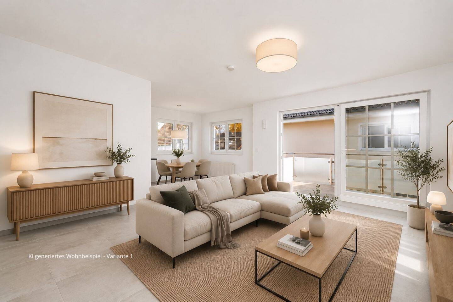 Sofort verfügbar – Moderne 4-Zimmer-Wohnung mit Westbalkon in München-Trudering