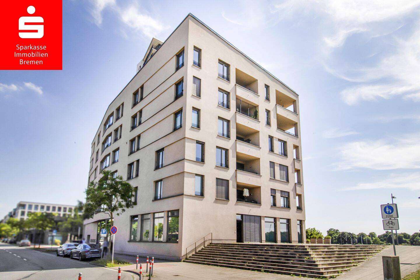 Wohnen am Wasser – stilvoll, hochwertig und in einer der begehrtesten Lagen in der Überseestadt, 28217 Bremen (Handelshäfen Steffensweg Utbremen Westend)