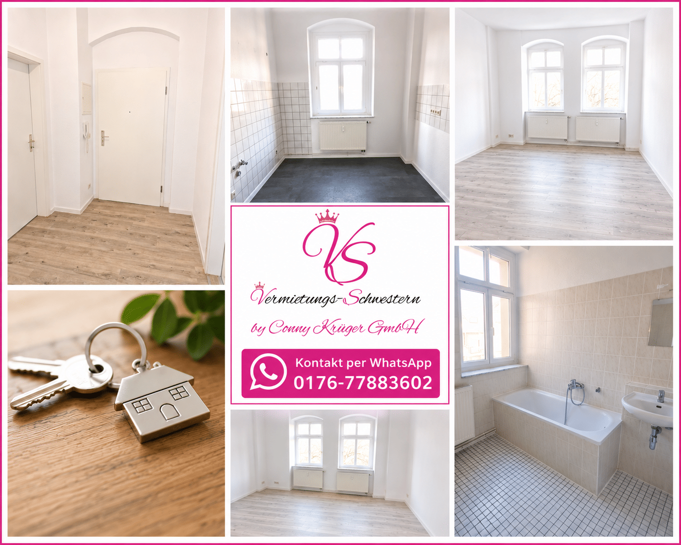 Charmante 2-Zimmer-Wohnung in Chemnitz Hilbersdorf zu vermieten, 9131 Chemnitz (Ebersdorf Hilbersdorf)