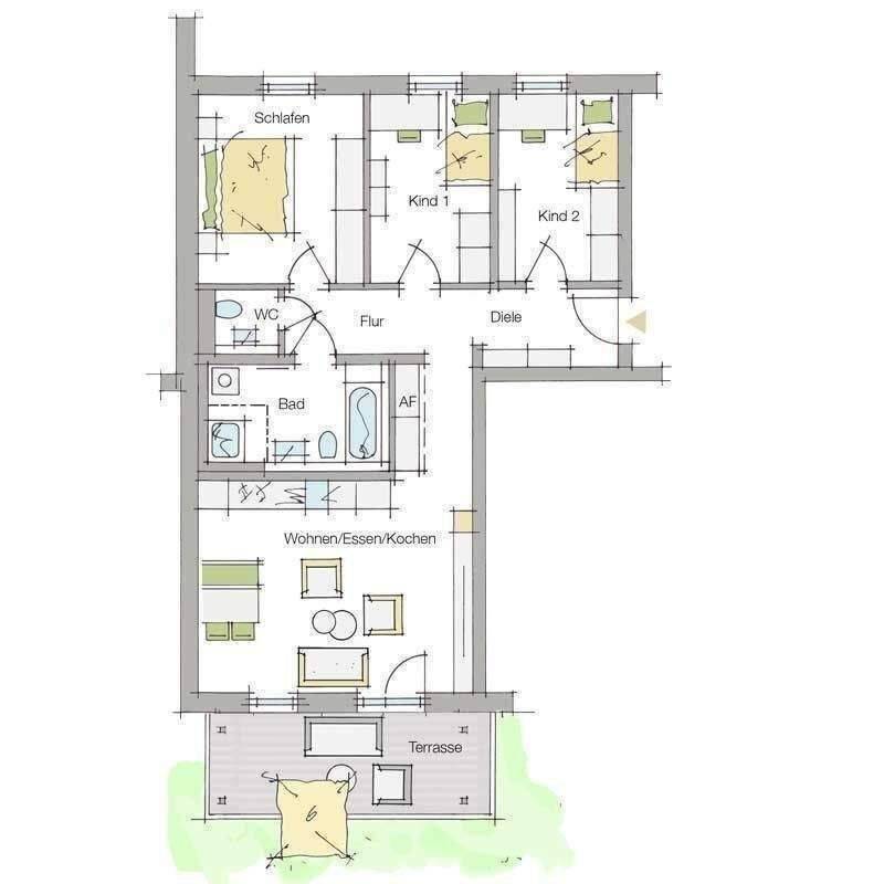 Musterwohnung am So.05.07. von 14 bis 16 Uhr, 90455 Nürnberg