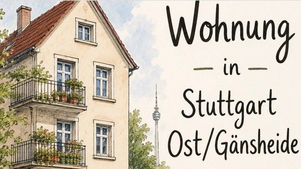 DG Wohnung mit Loggia Erstbezug nach Sanierung, 70184 Stuttgart (Frauenkopf Mitte Ost Süd)