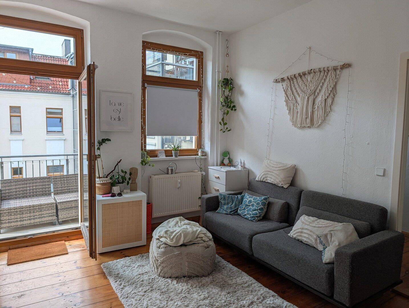 Bezugsfreie 2-Zimmer Altbauwohnung mit Südwest-Balkon im Florakiez, 13187 Berlin (Pankow)