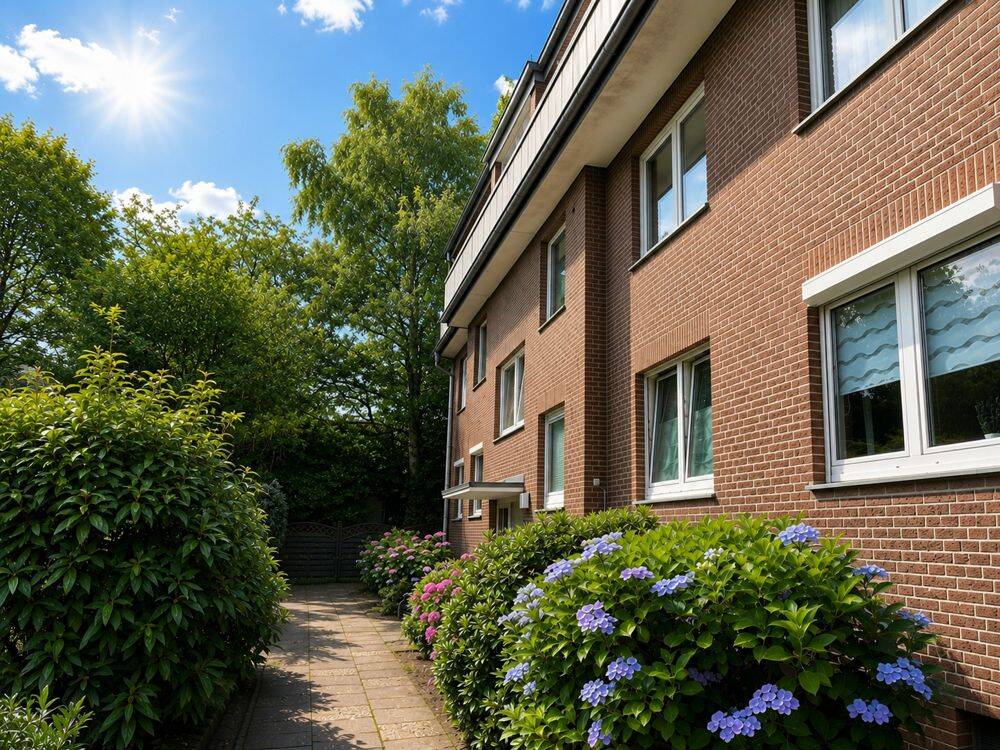 Stilvolle Eigentumswohnung mit Südwest-Balkon und TG-Stellplatz in ruhiger Lage von Rahlstedt, 22147 Hamburg (Wandsbek Rahlstedt)