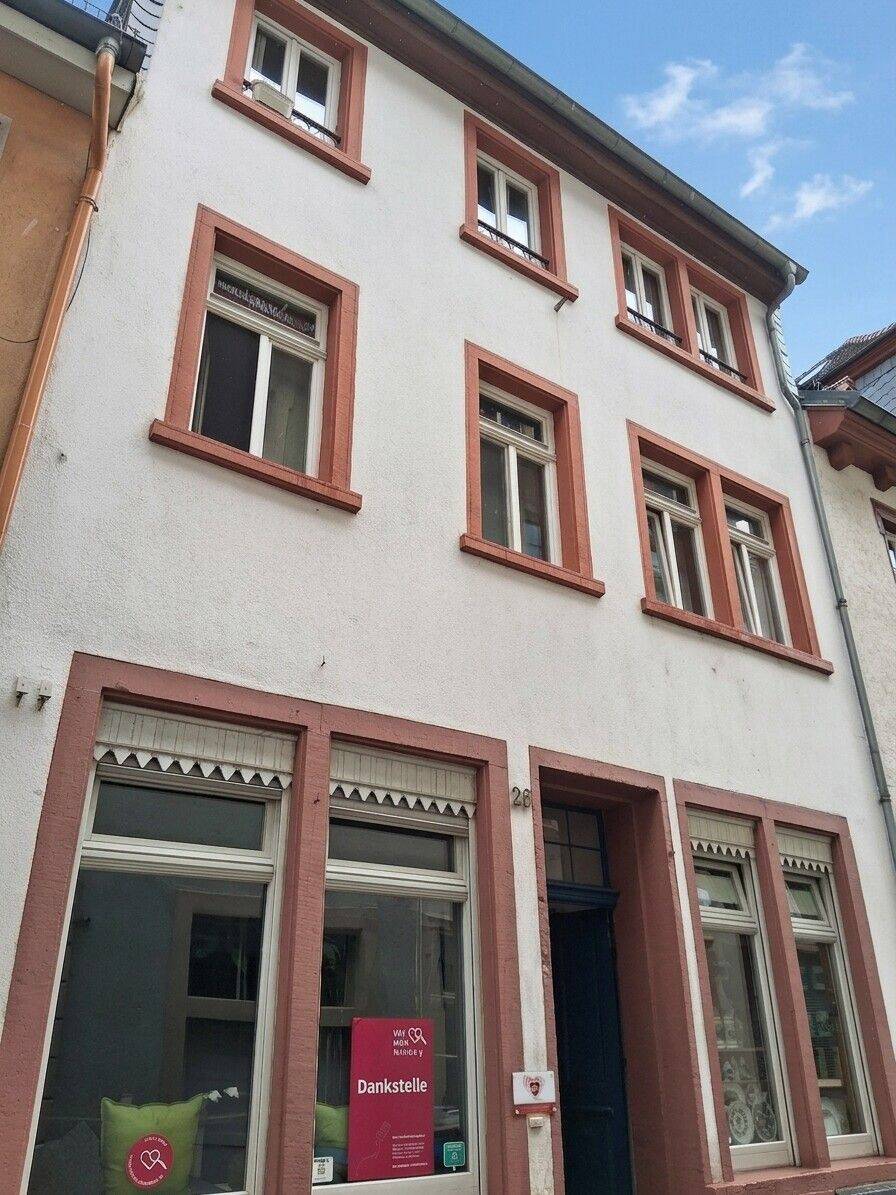 HD-Altstadt: Denkmalschutzgebäude, Anno 1702, 69117 Heidelberg (Altstadt)
