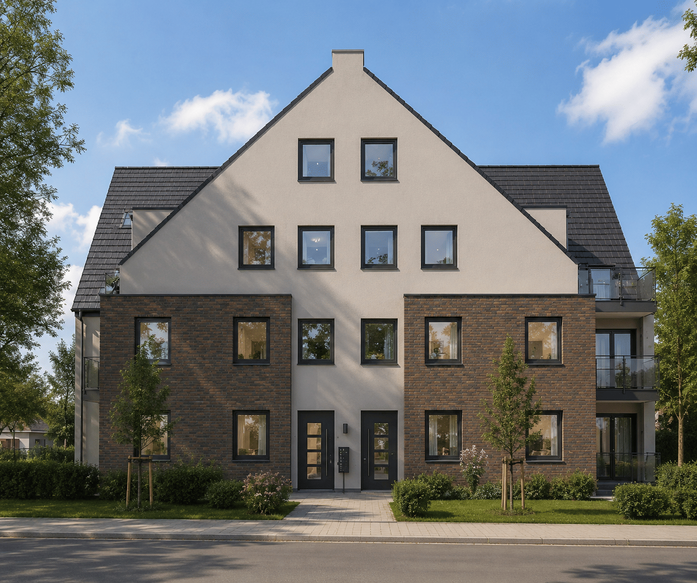 Exklusives Neubauprojekt mit 6 Wohnungen in Top-Lage von Hamburg, 21033 Hamburg (Bergedorf Billwerder Lohbrügge)