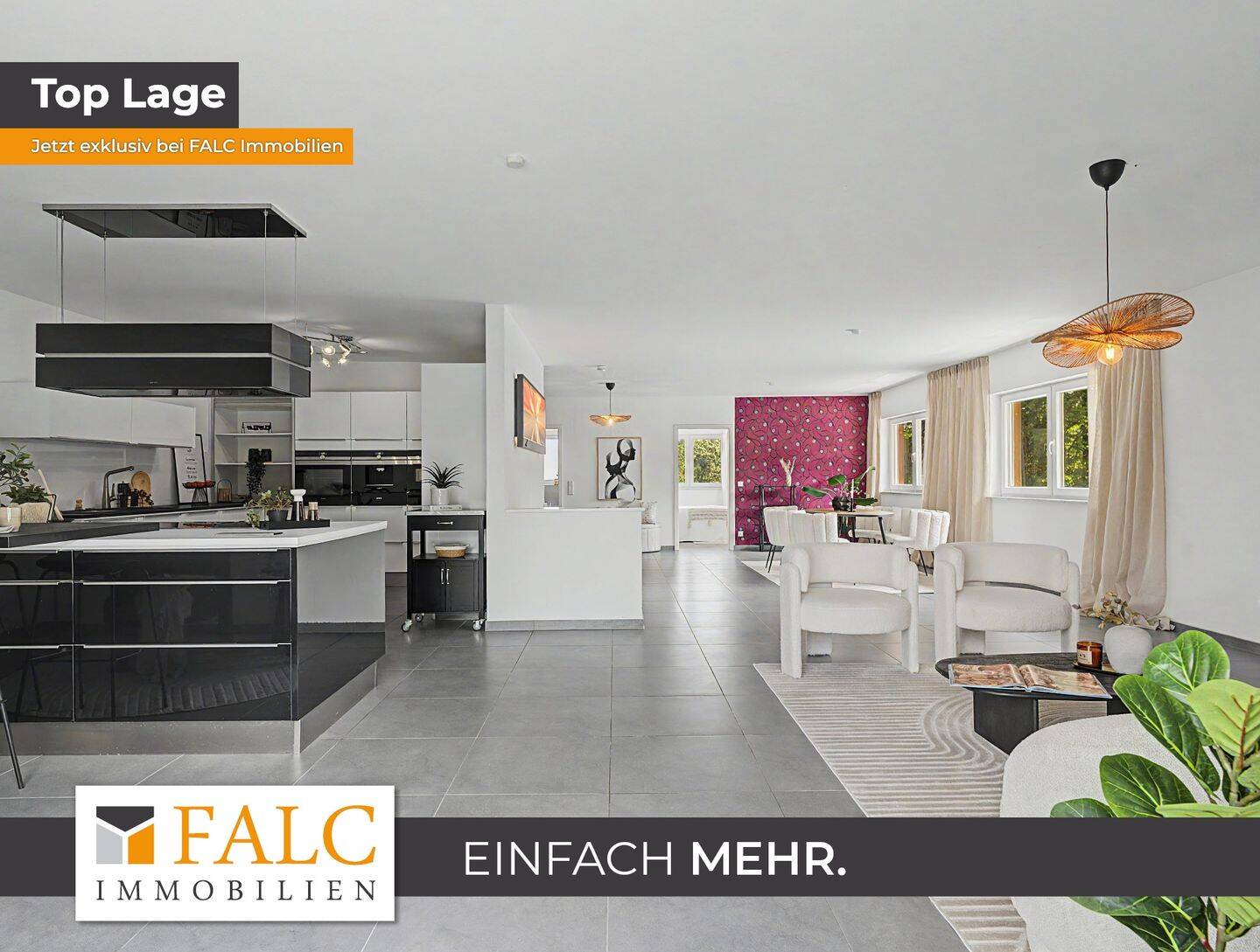 Exklusives Penthouse in Essen-Fischlaken: ca. 128 m² Wohnkomfort plus weitläufige Dachterrasse, 45239 Essen (Bredeney Fischlaken Heidhausen Schuir Werden)