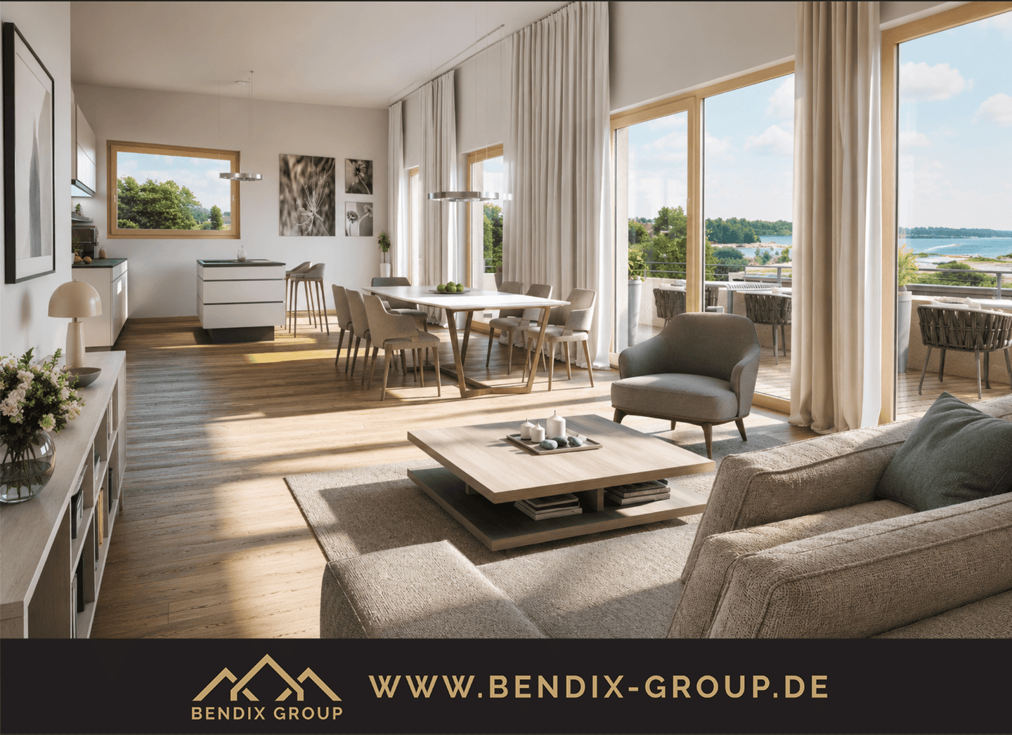 Wow-Wohnung mit Balkon – Wohnen am Cospudener See I Moderne Ausstattung I Energieefiizient, 4416 Markkleeberg