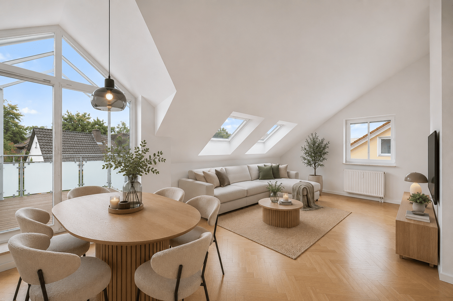 Helle Dachgeschosswohnung in ruhiger Lage, 85540 Haar (Trudering-Riem)