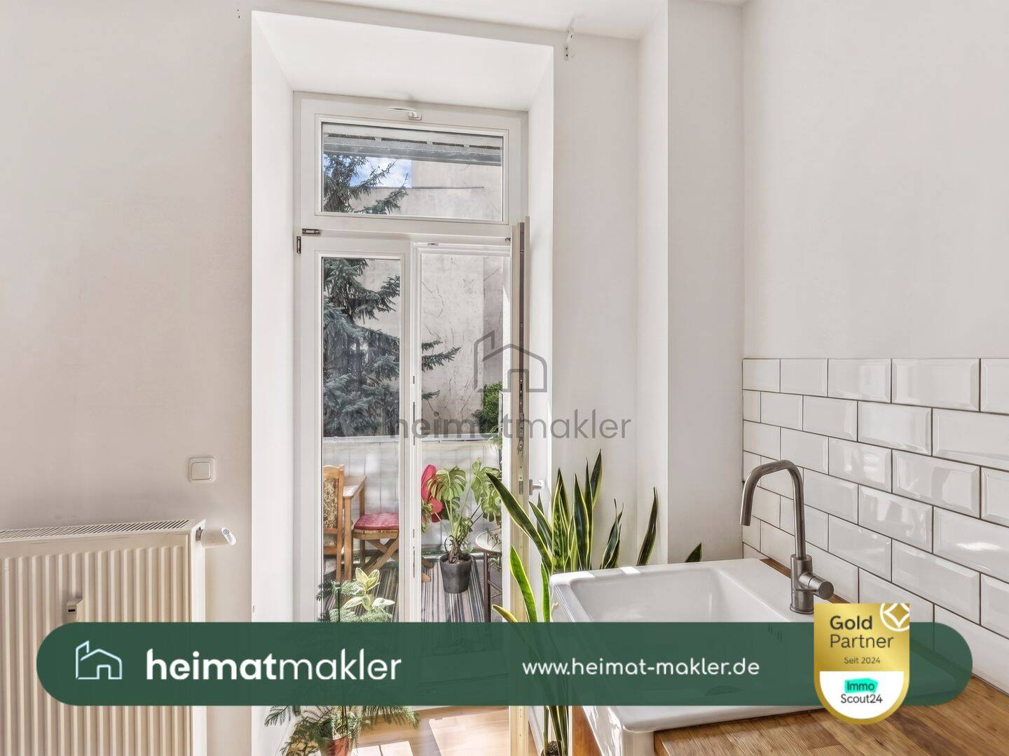 Kernsanierte Erdgeschosswohnung mit Balkon und Gartenanteil im Leipziger Osten, 4315 Leipzig (Neustadt-Neuschönefeld Sellerhausen-Stünz Volkmarsdorf)