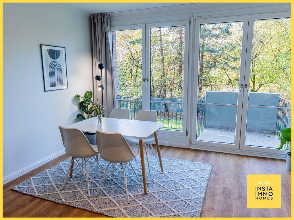 Grevenweg: Attraktive und ruhige 1-Zi-Studiowohnung mit Balkon, 20537 Hamburg (Mitte Borgfelde Hamm Hammerbrook)